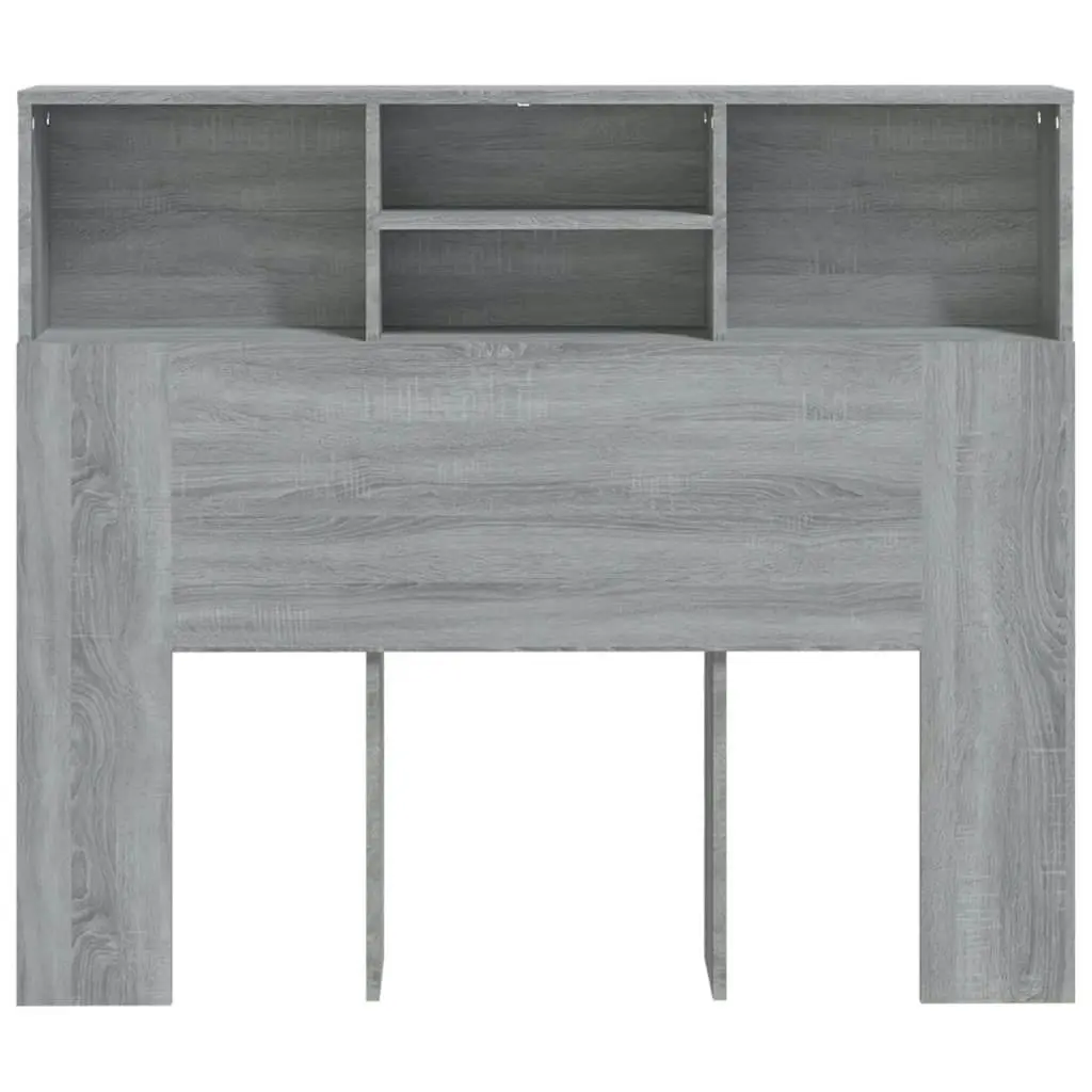 Headboard Cabinet Grey Sonoma 120x19x103.5 cm 817247