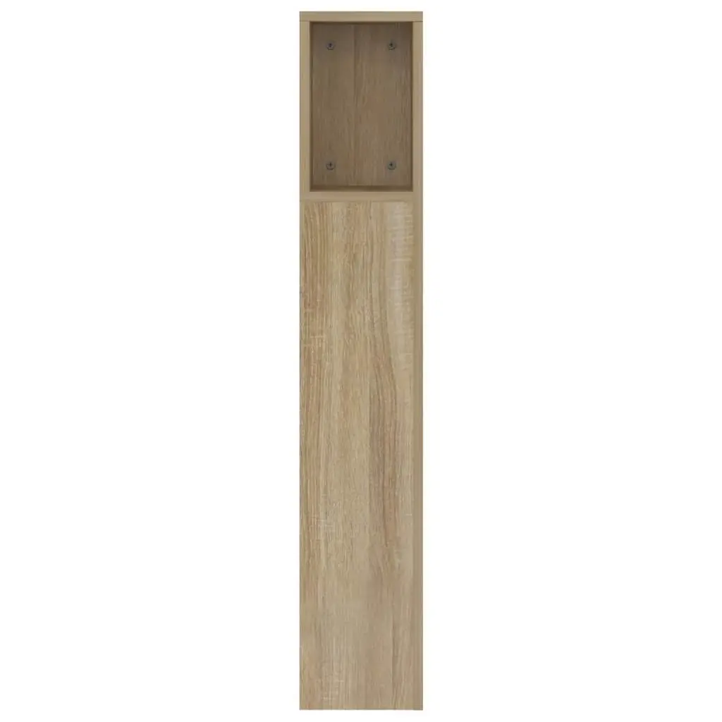 Headboard Cabinet Sonoma Oak 160x18.5x104.5 cm 811937