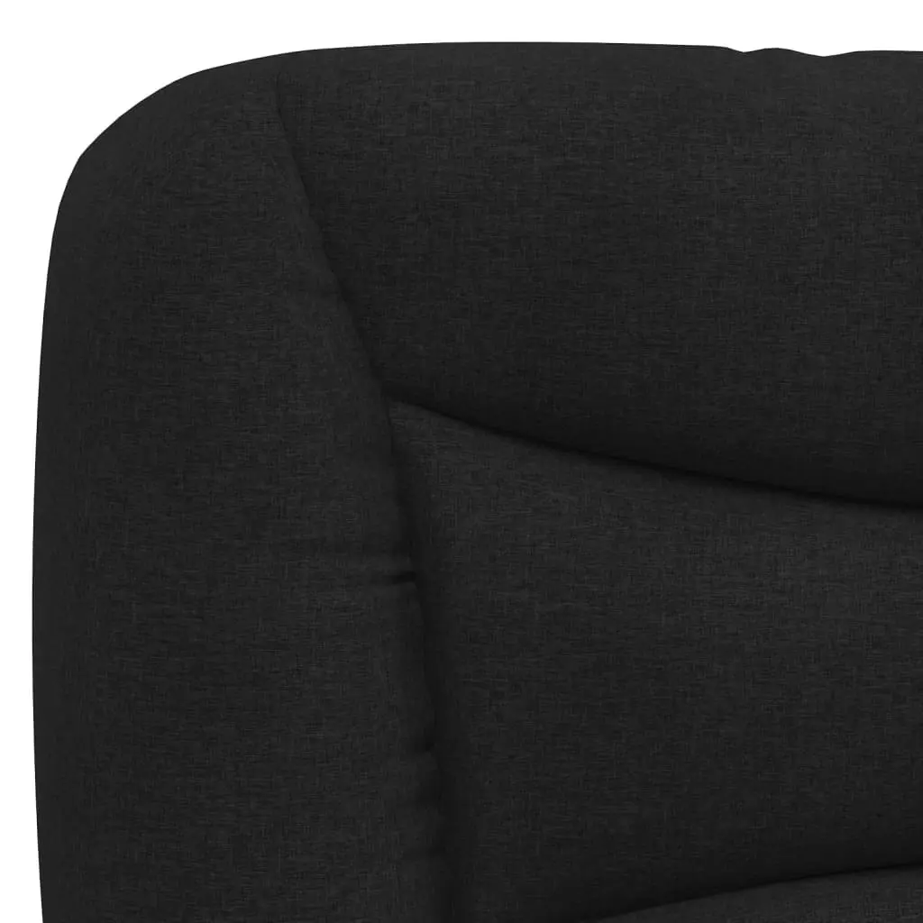 Headboard Cushion Black 152 cm Queen Fabric 374630