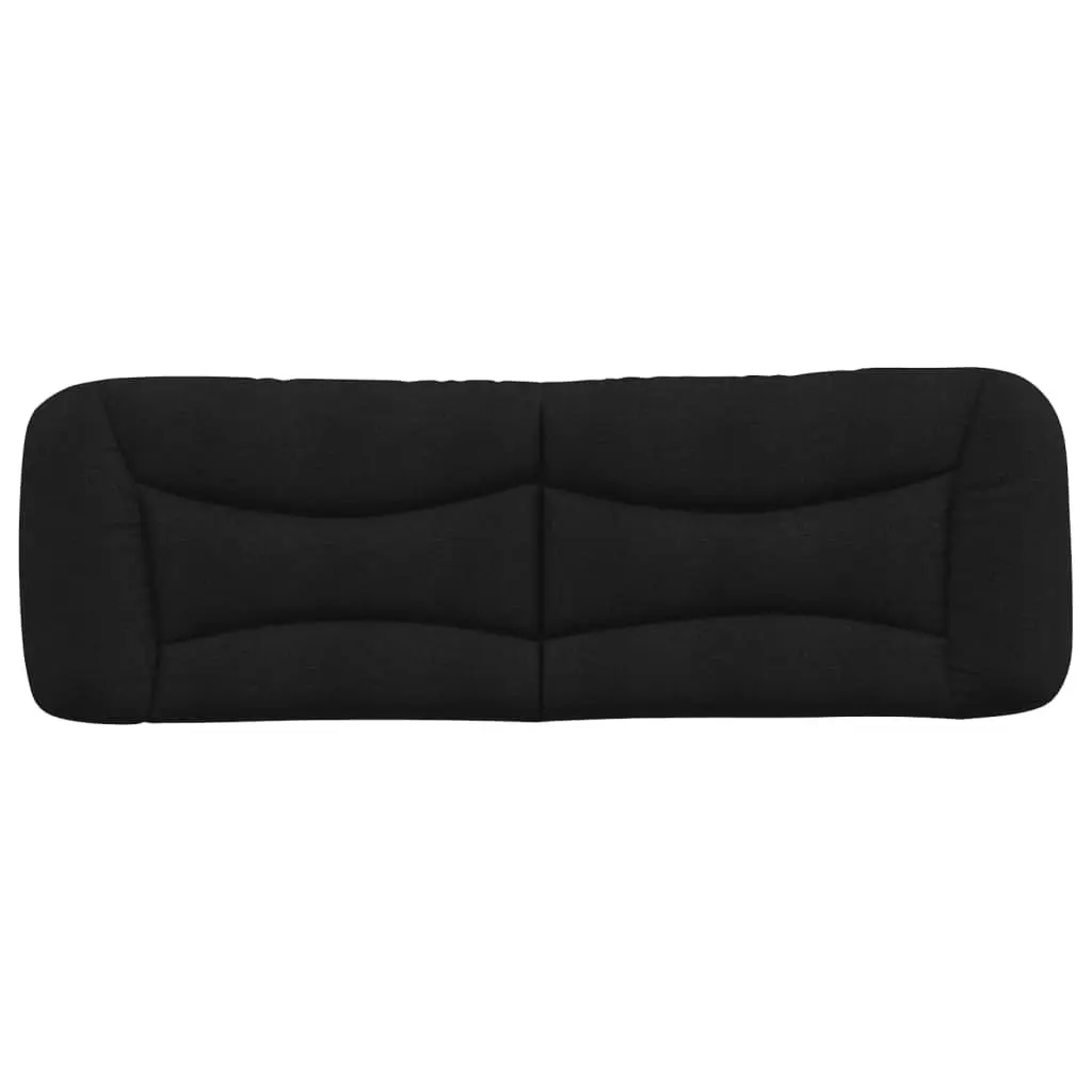 Headboard Cushion Black 152 cm Queen Fabric 374630