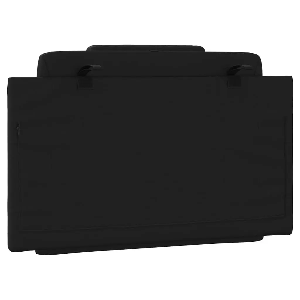 Headboard Cushion Black 90 cm Faux Leather 3207700