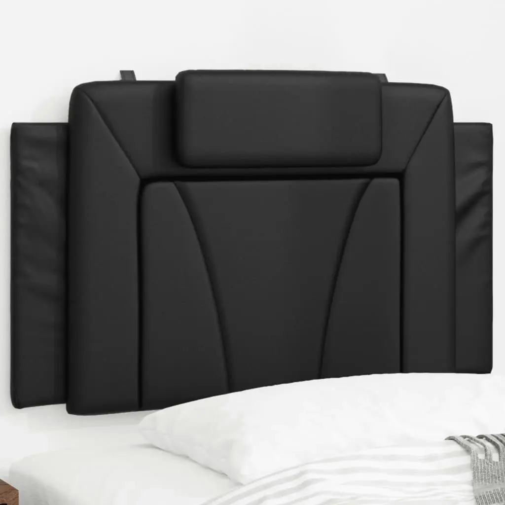 Headboard Cushion Black 90 cm Faux Leather 3207700