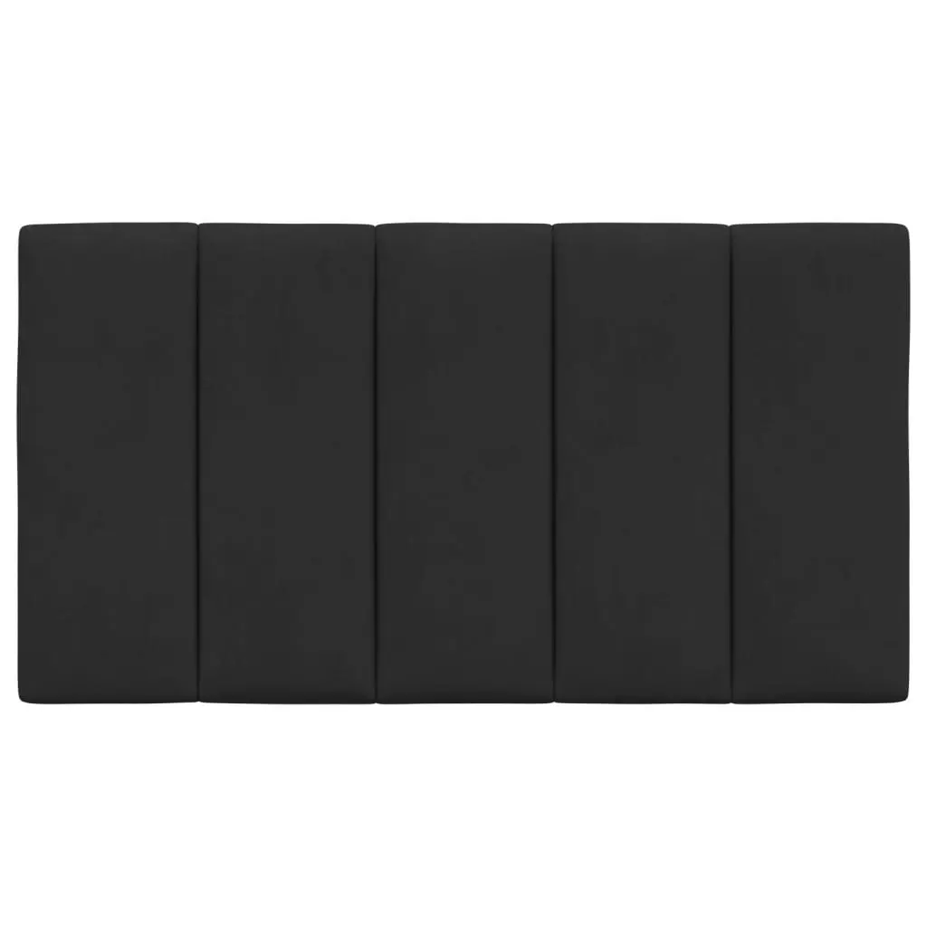 Headboard Cushion Black 90 cm Velvet 374651