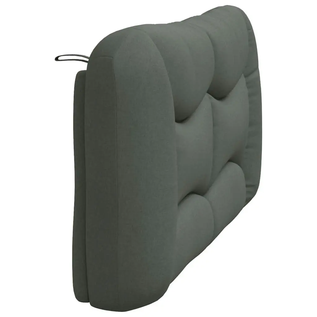 Headboard Cushion Dark Grey 153 cm Fabric 3207688