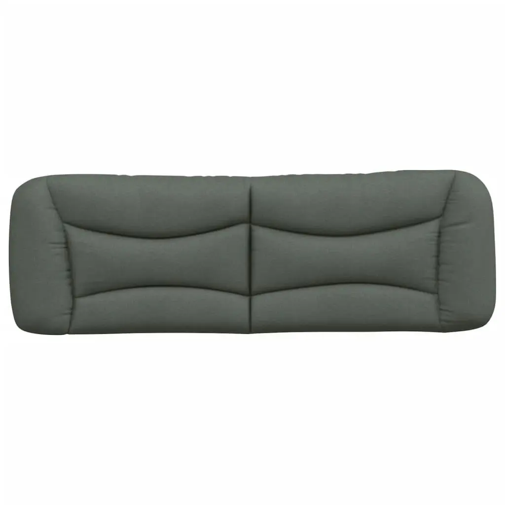 Headboard Cushion Dark Grey 153 cm Fabric 3207688