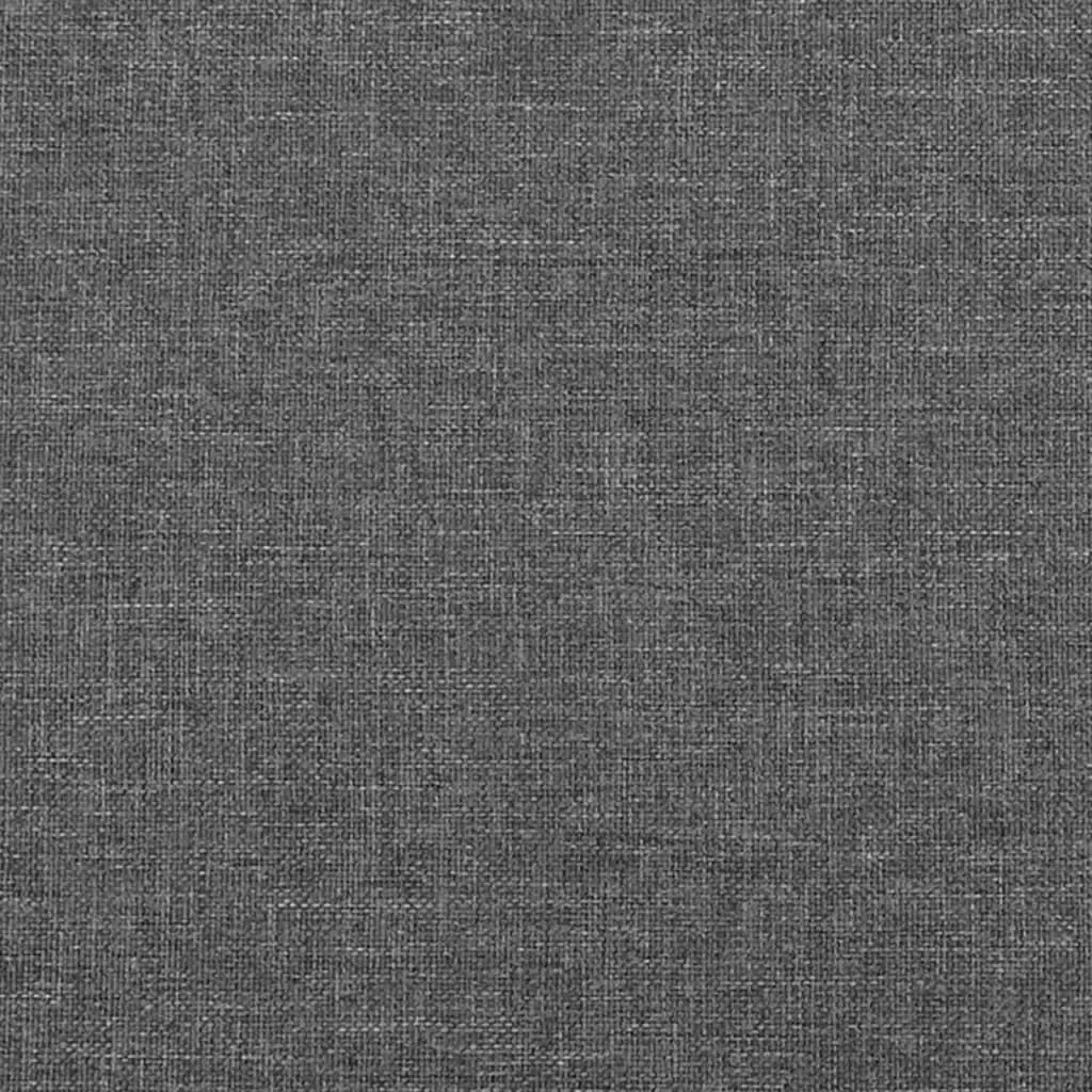 Headboard Dark Grey 100 cm Fabric 346033