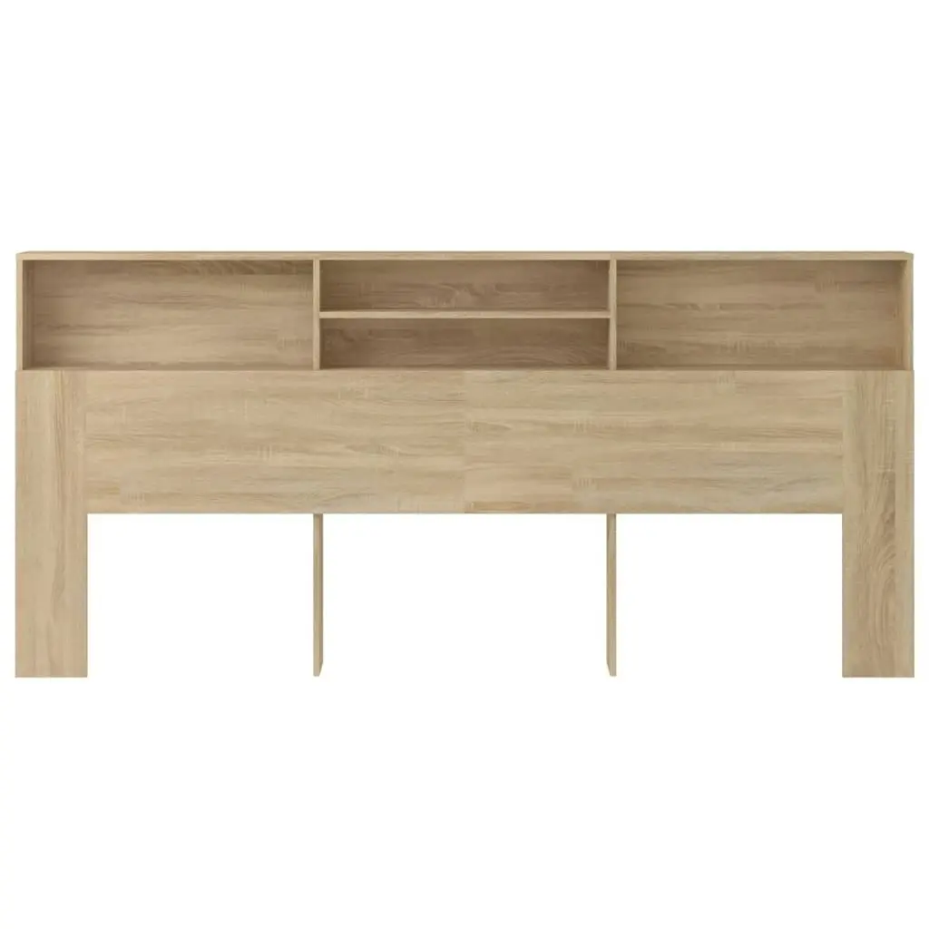 Headboard Cabinet Sonoma Oak 220x19x103.5 cm 811901