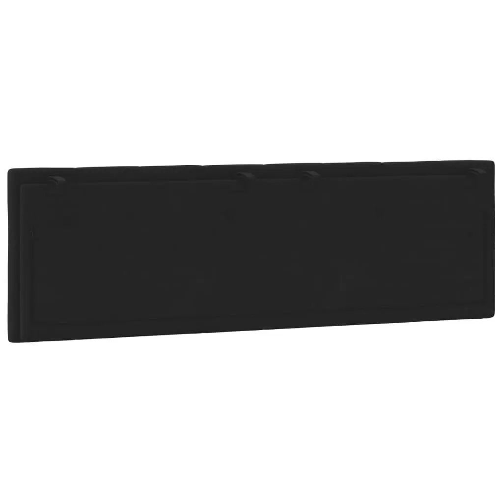 Headboard Cushion Black 153 cm Velvet 3207694