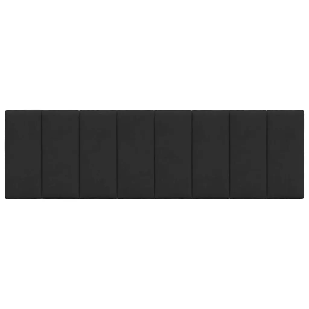 Headboard Cushion Black 153 cm Velvet 3207694