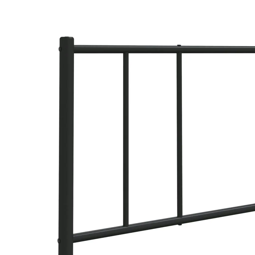 Metal Headboard Black 107 cm 352510