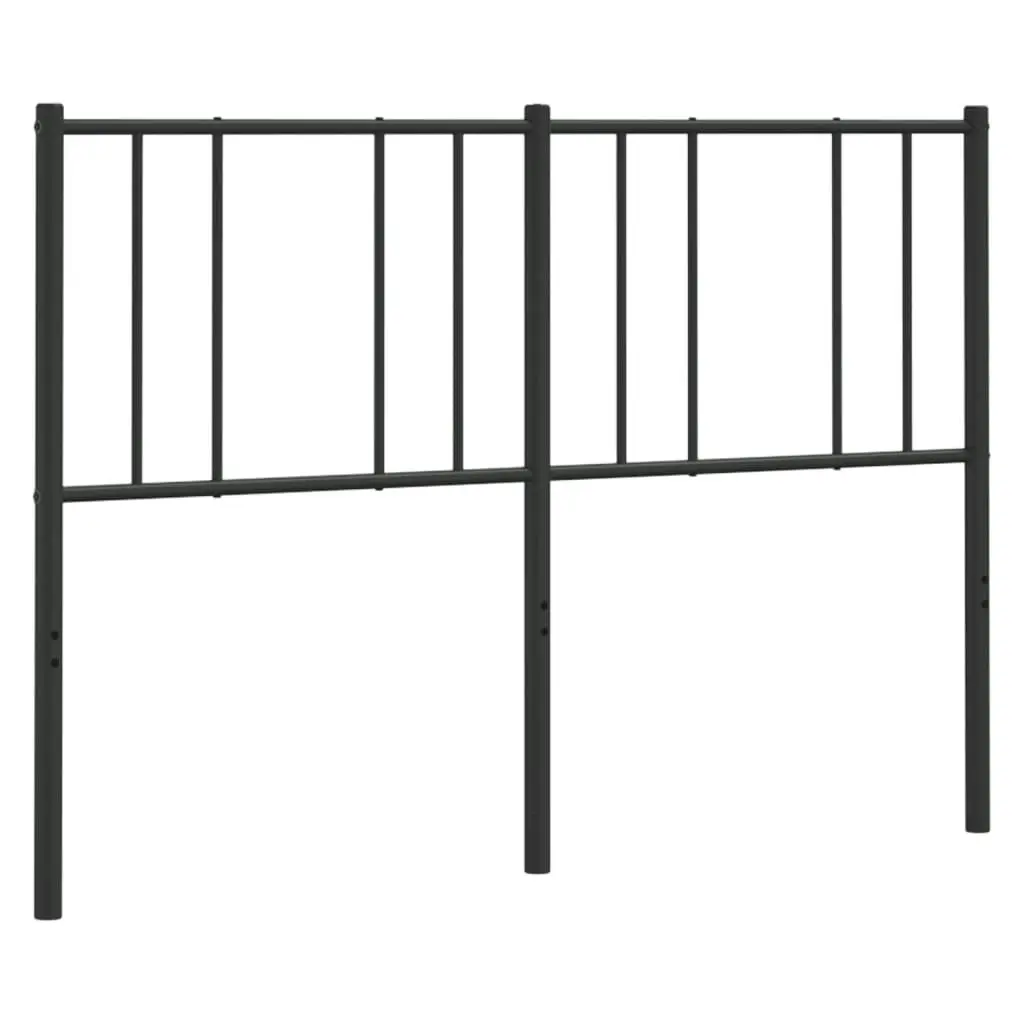 Metal Headboard Black 137 cm 352512