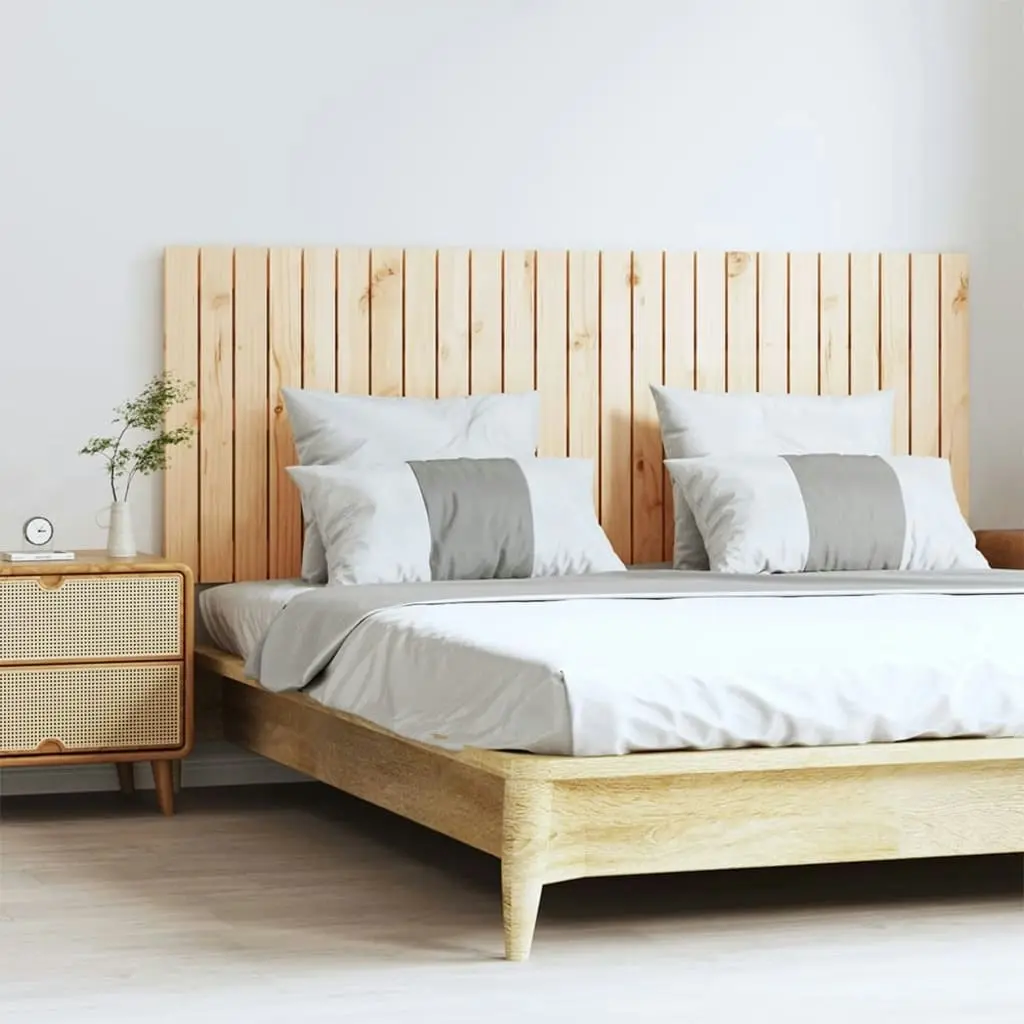 Wall Headboard 159.5 cm Solid Wood Pine 824848