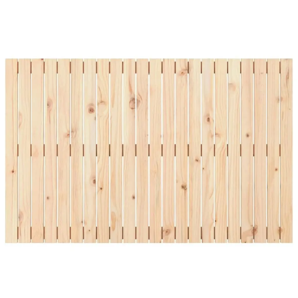 Wall Headboard 140 cm Solid Wood Pine 824918