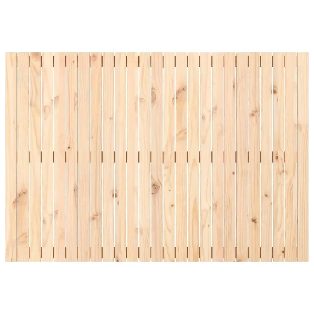 Wall Headboard 159.5x3x110 cm Solid Wood Pine 824948