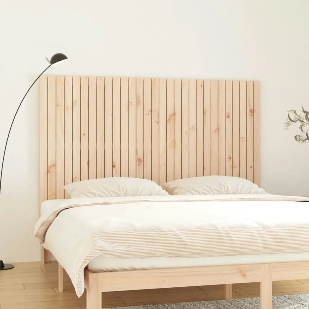 Wall Headboard 185 cm Solid Wood Pine 824963