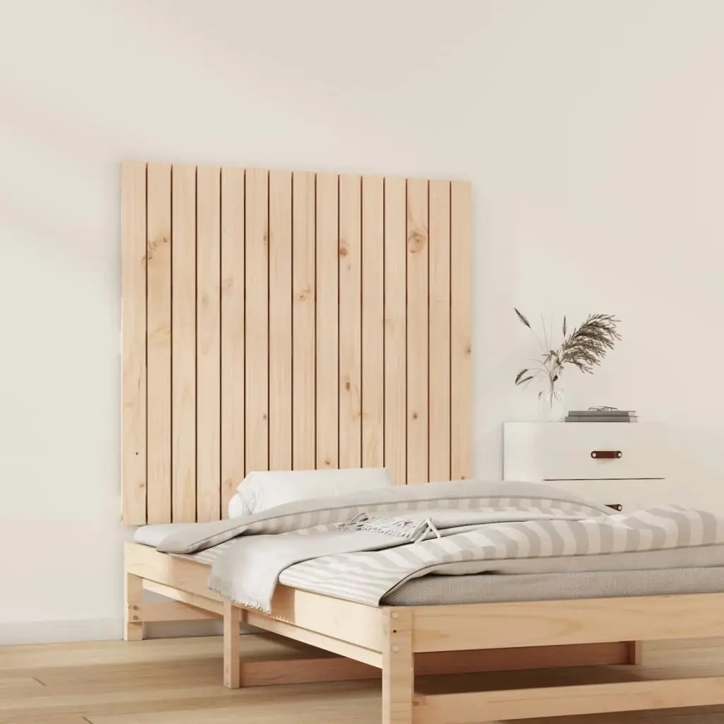 Wall Headboard 95.5 cm Solid Wood Pine 824883