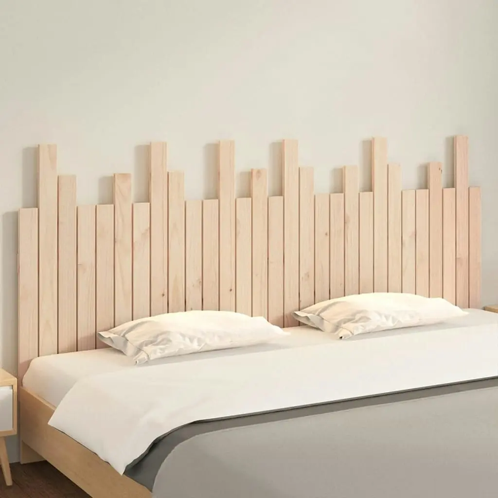 Wall Headboard 185 cm Solid Wood Pine 824813