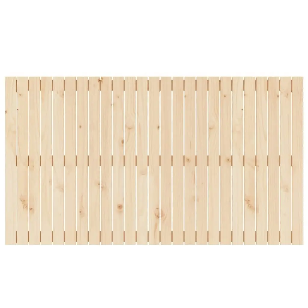 Wall Headboard 159.5x3x90 cm Solid Wood Pine 824898