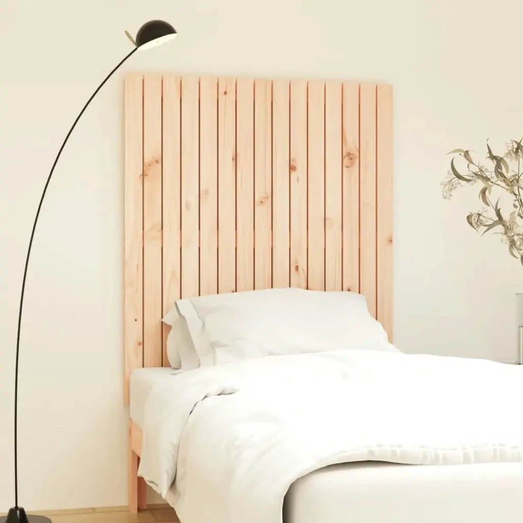 Wall Headboard 95.5x3x110 cm Solid Wood Pine 824933