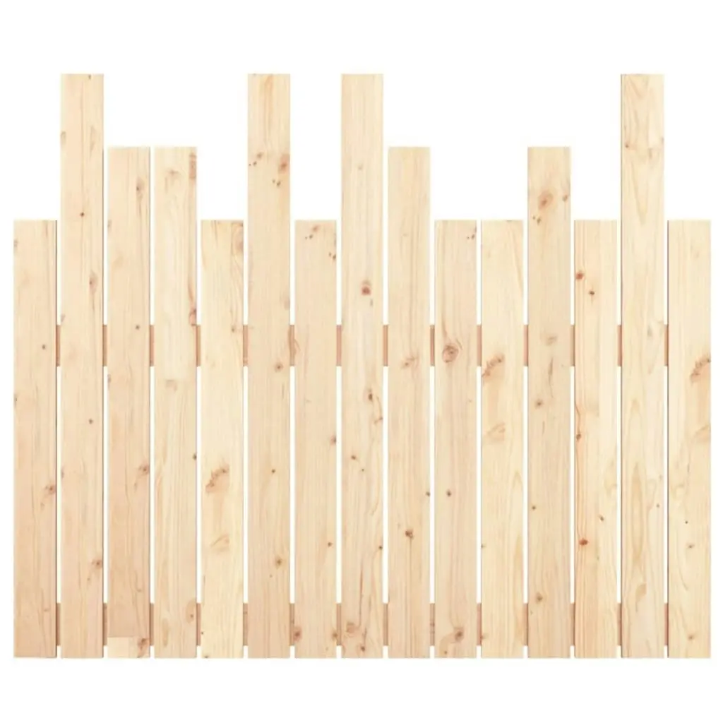 Wall Headboard 95.5 cm Solid Wood Pine 824783