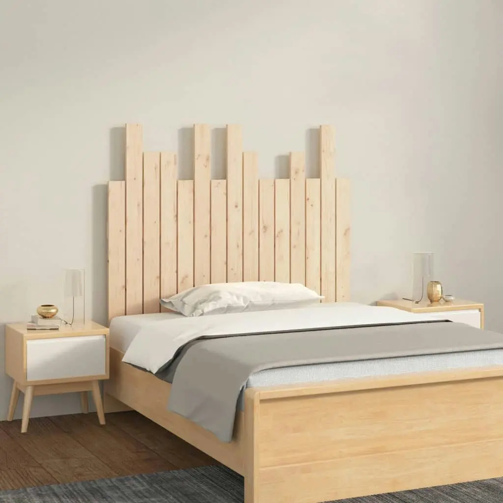 Wall Headboard 95.5 cm Solid Wood Pine 824783