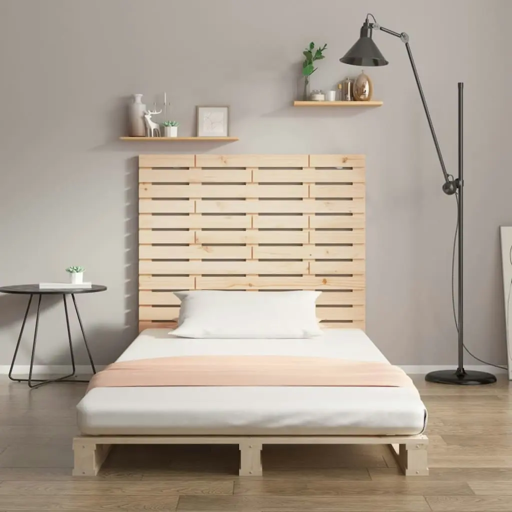 Wall Headboard 96 cm Solid Wood Pine 824673