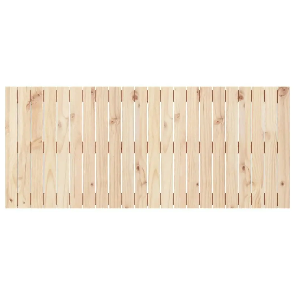 Wall Headboard 140 cm Solid Wood Pine 824868