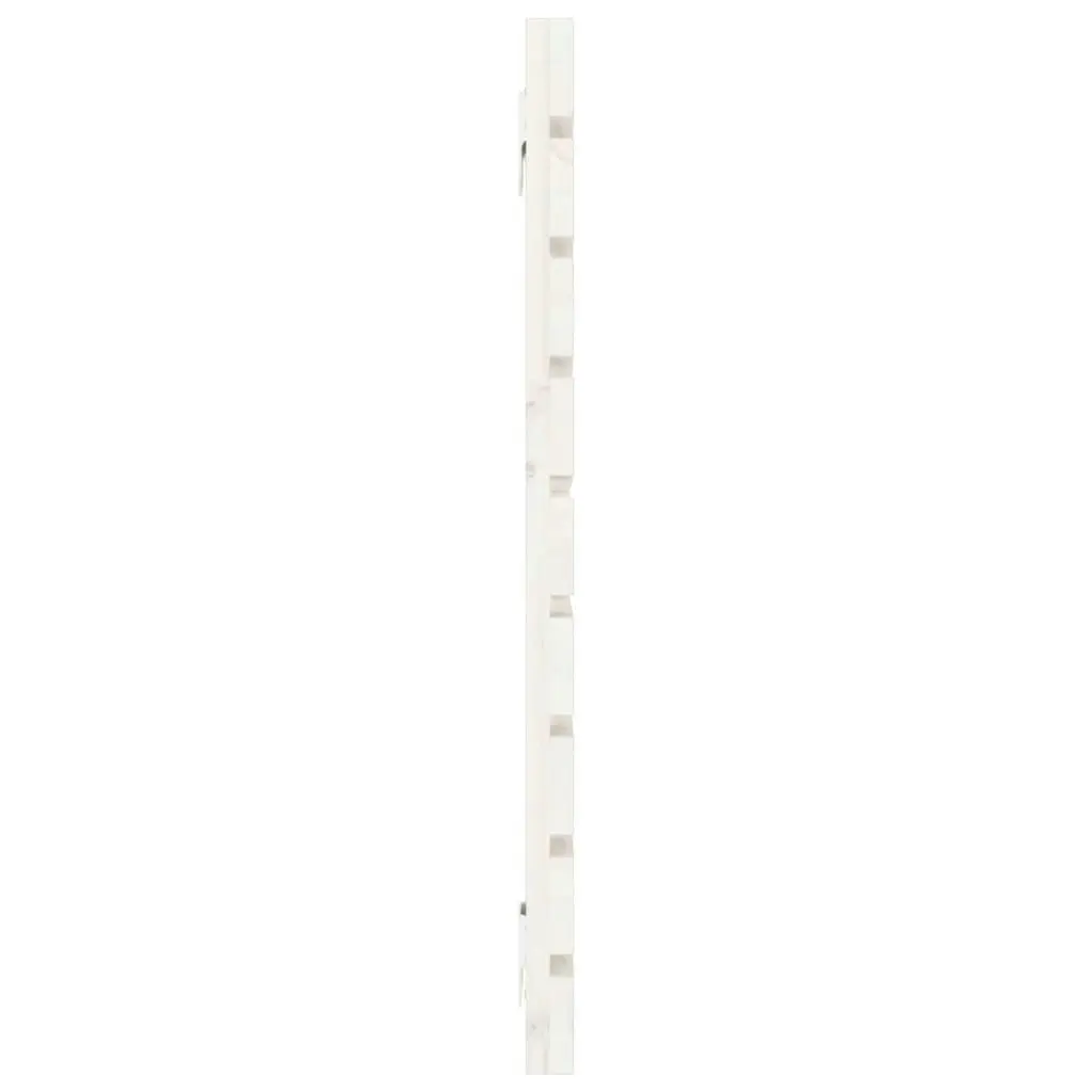 Wall Headboard White 141 cm Solid Wood Pine 824759