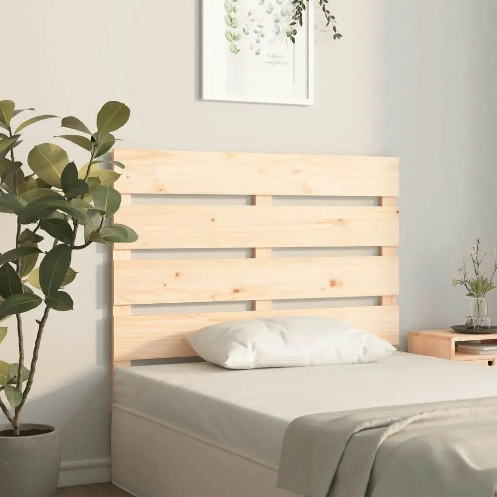 Headboard 100 cm Solid Wood Pine 821332