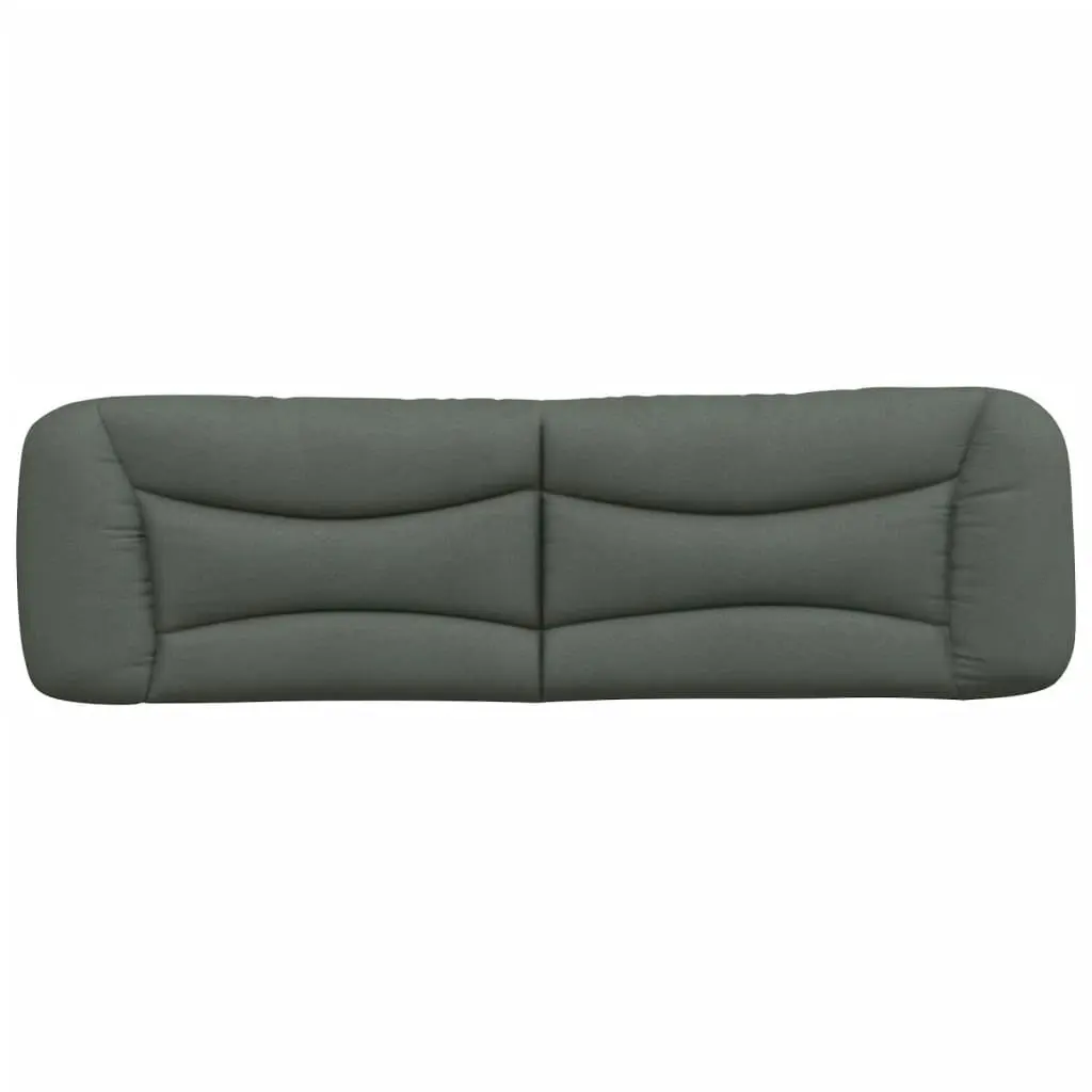 Headboard Cushion Dark Grey 180 cm Fabric 3207685