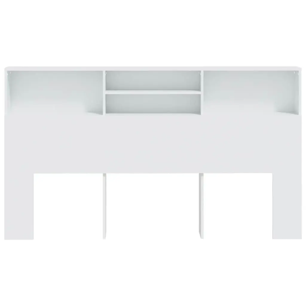 Headboard Cabinet White 180 cm 811880