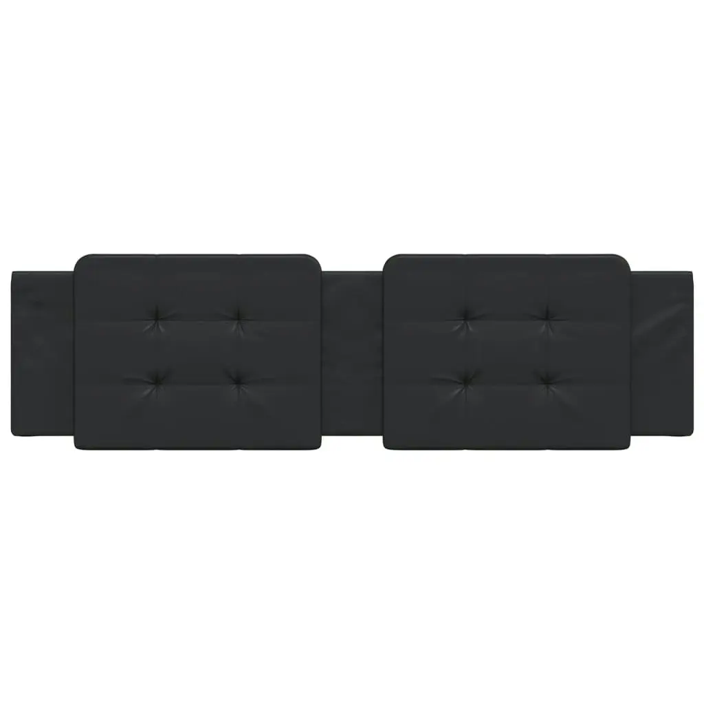 Headboard Cushion Black 183 cm Faux Leather 3207712