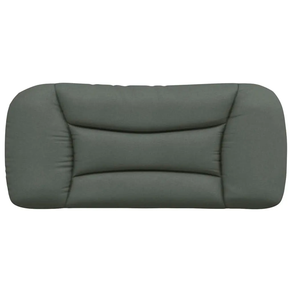 Headboard Cushion Dark Grey 90 cm Fabric 3207680