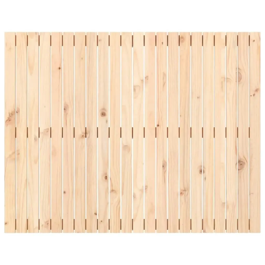 Wall Headboard 140 cm Solid Wood Pine 824968