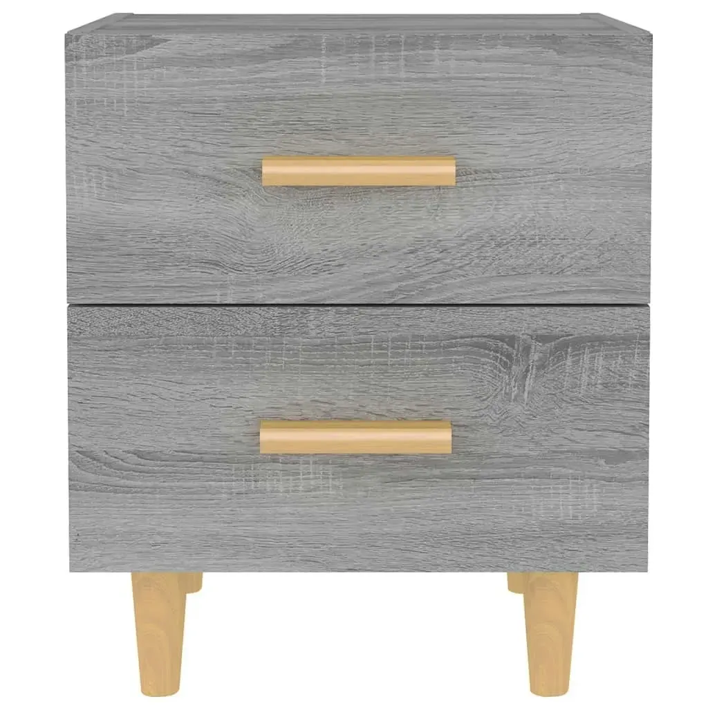 Bed Cabinet Grey Sonoma 40x35x47.5 cm 817287