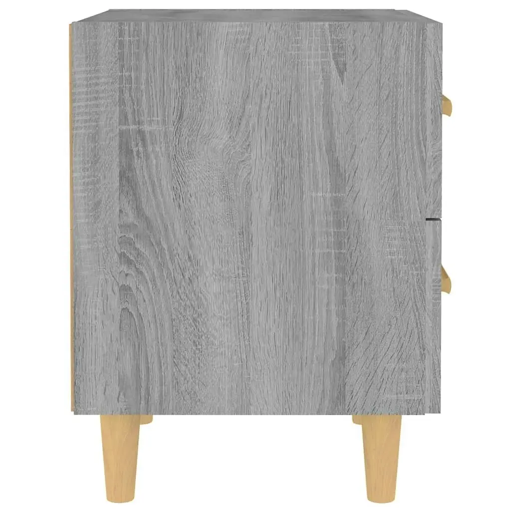 Bed Cabinet Grey Sonoma 40x35x47.5 cm 817287