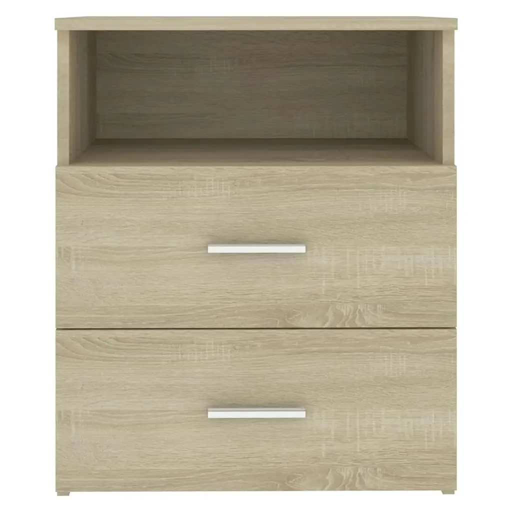 Bed Cabinet Sonoma Oak 50x32x60 cm 803278