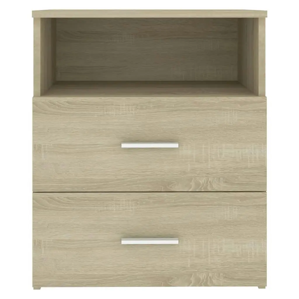 Bed Cabinets 2 pcs Sonoma Oak 50x32x60 cm 803279