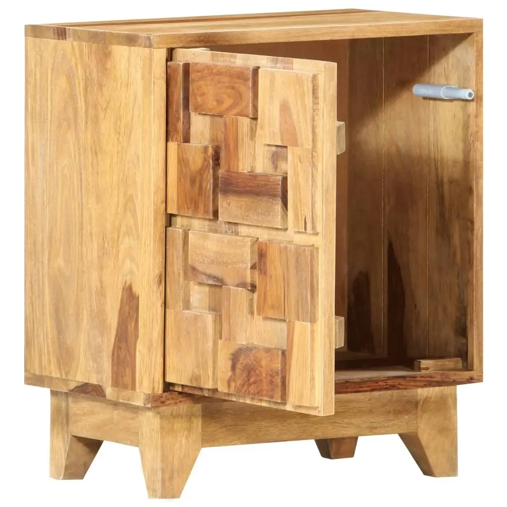 Bedside Cabinet 40x30x50 cm Solid Sheesham Wood 287346