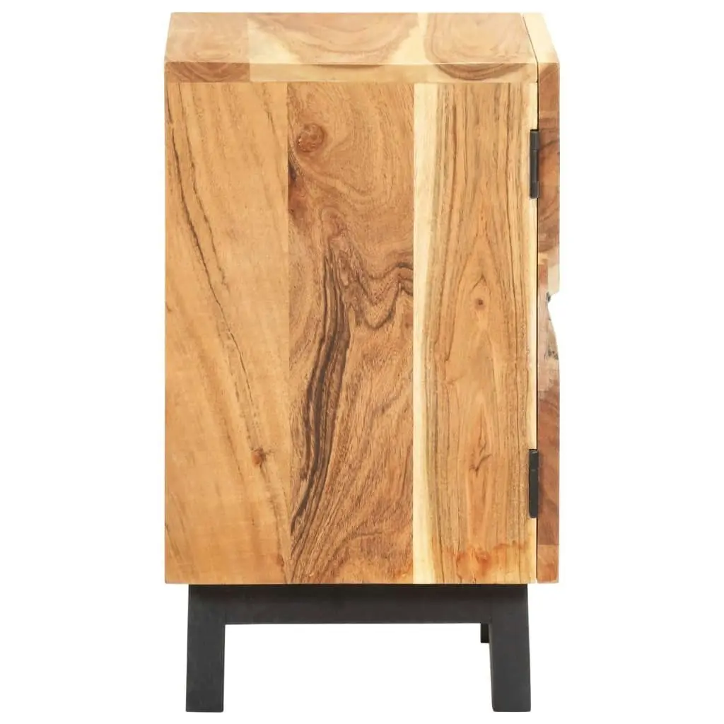 Bedside Cabinet 40x30x51 cm Solid Acacia Wood 320227