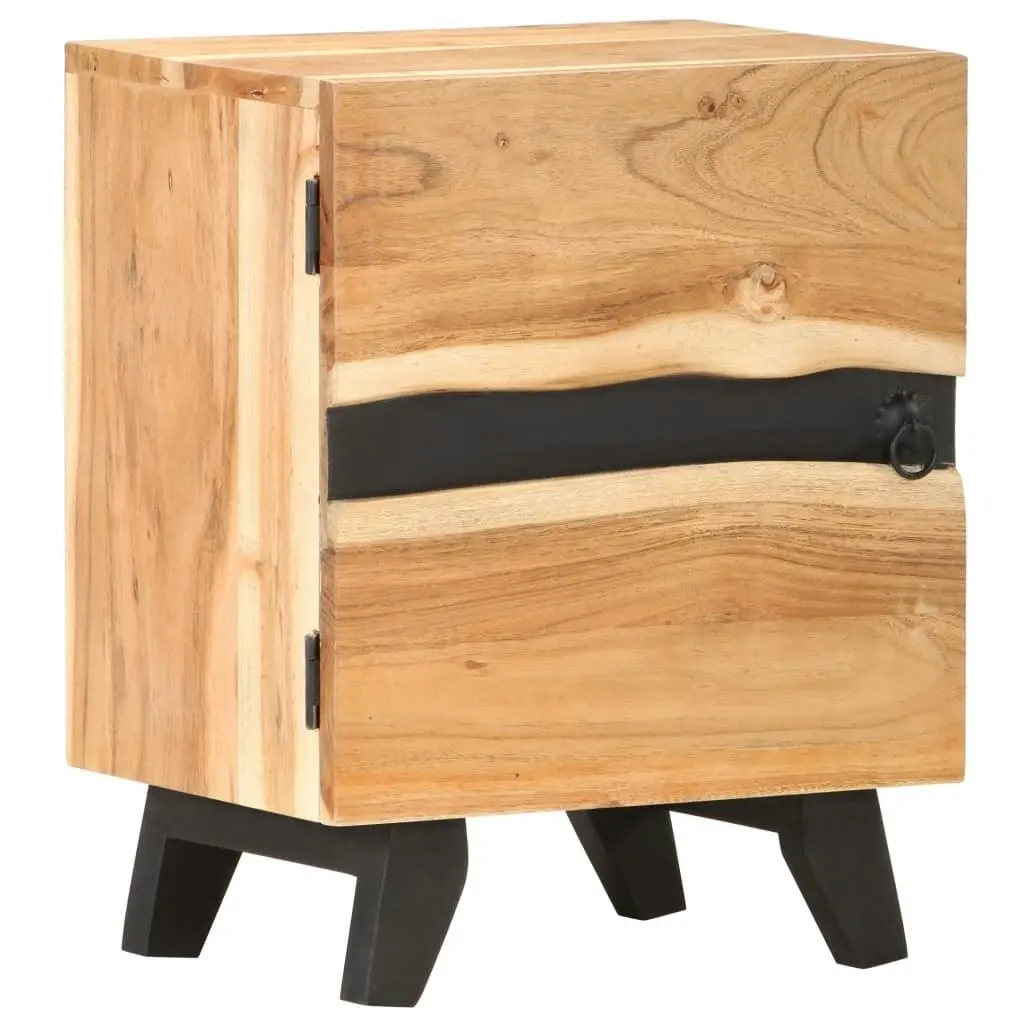 Bedside Cabinet 40x30x51 cm Solid Acacia Wood 320227