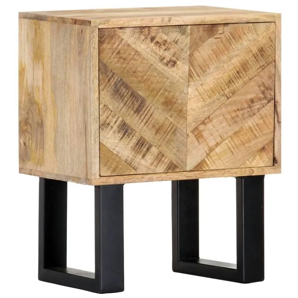 Bedside Cabinet 40x30x50 cm Solid Mango Wood 287371