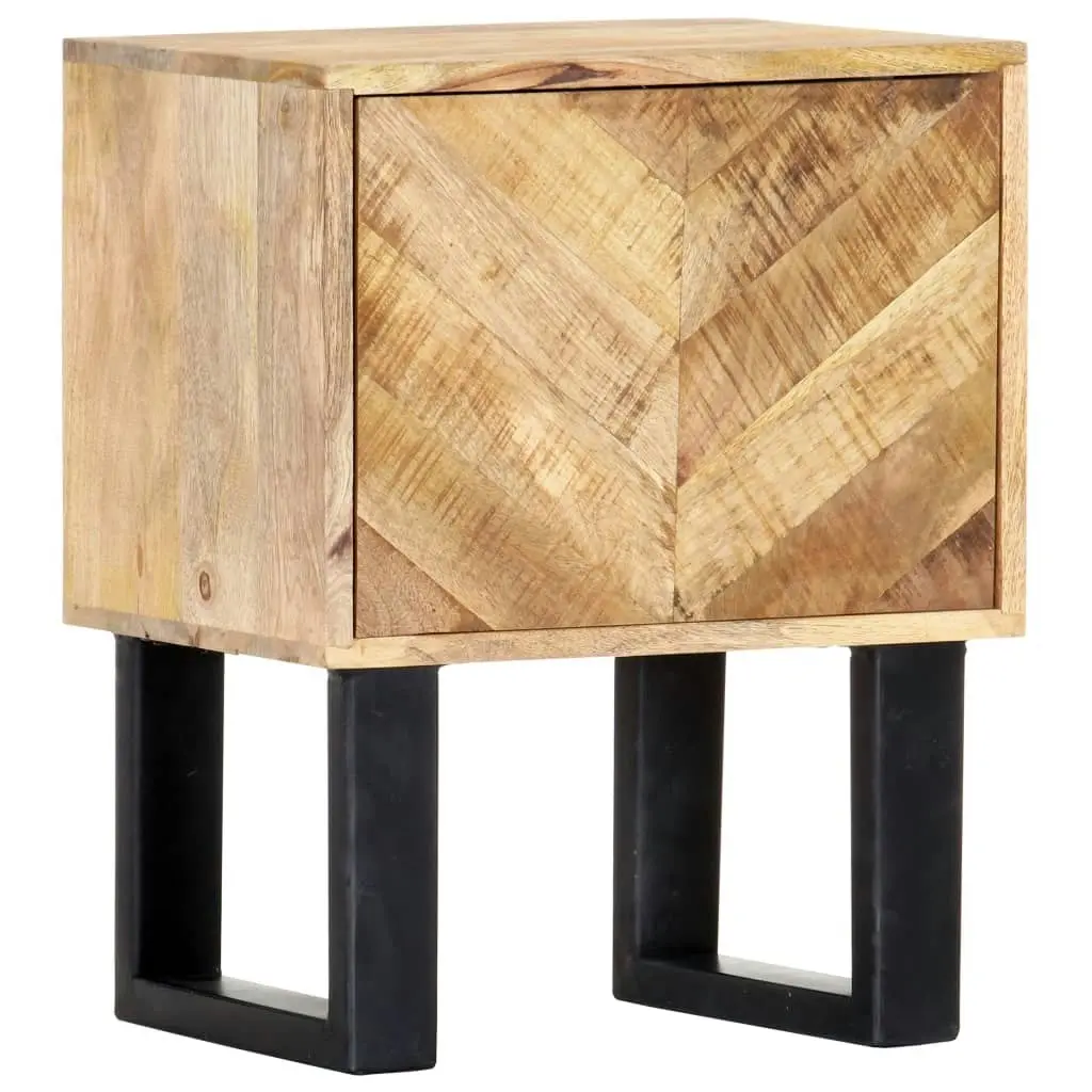 Bedside Cabinet 40x30x50 cm Solid Mango Wood 287371