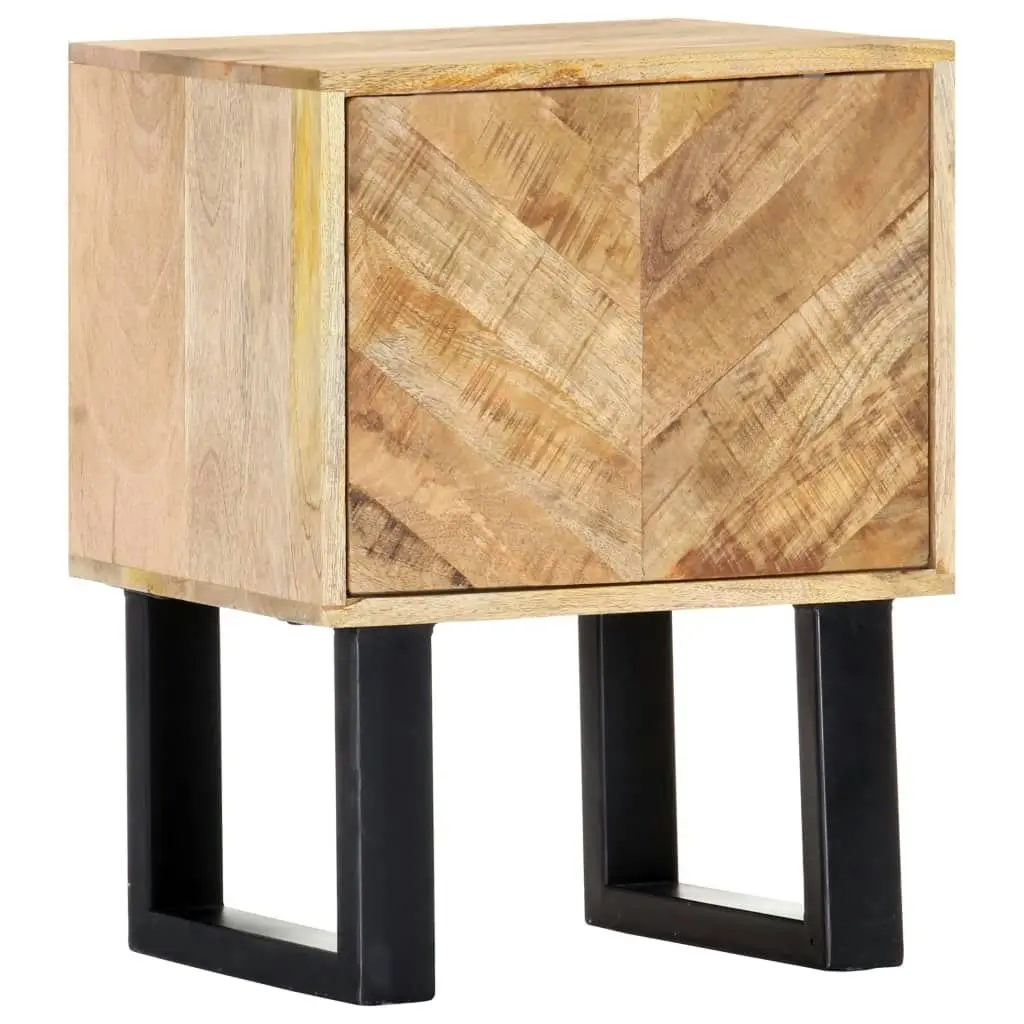 Bedside Cabinet 40x30x50 cm Solid Mango Wood 287371