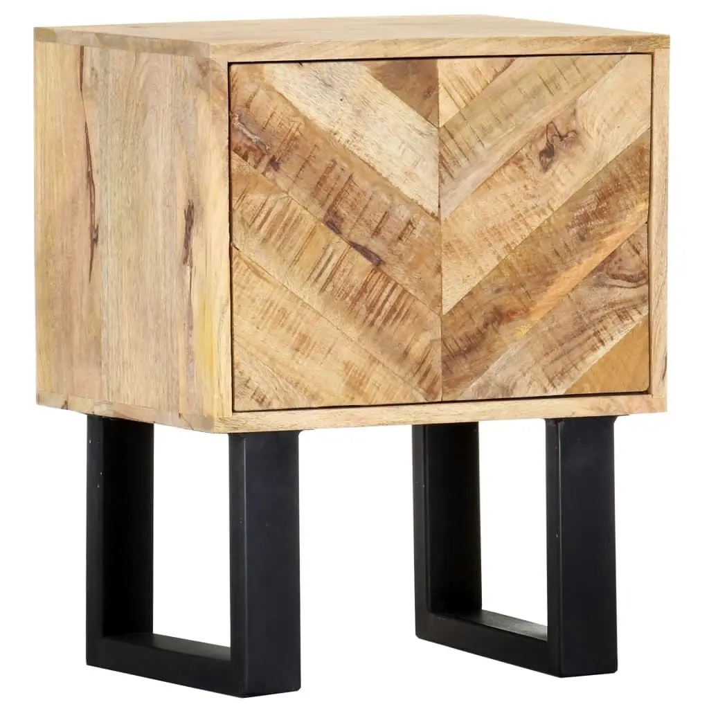 Bedside Cabinet 40x30x50 cm Solid Mango Wood 287371