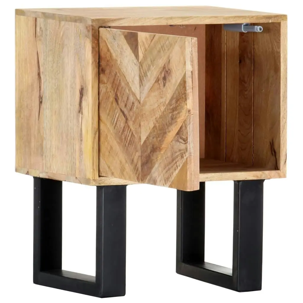 Bedside Cabinet 40x30x50 cm Solid Mango Wood 287371