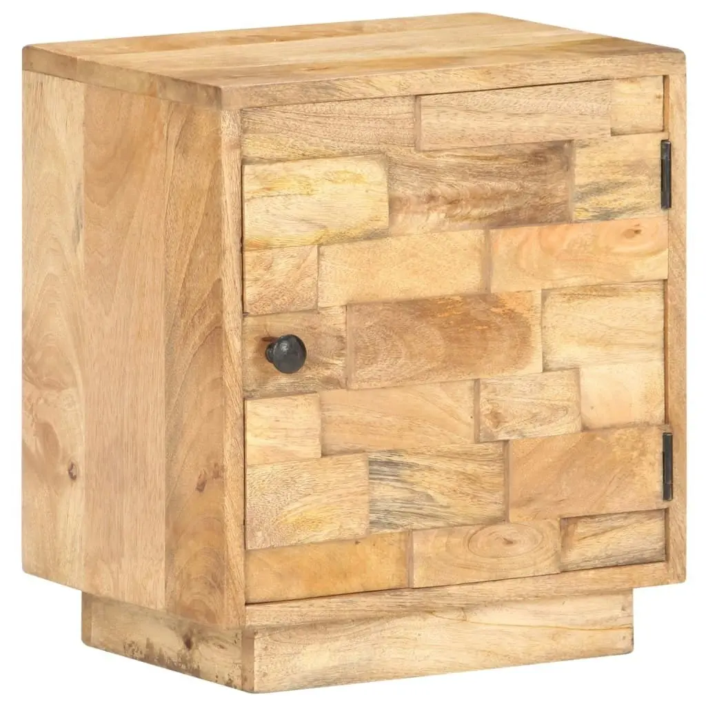 Bedside Cabinet 40x30x45 cm Solid Mango Wood 320468