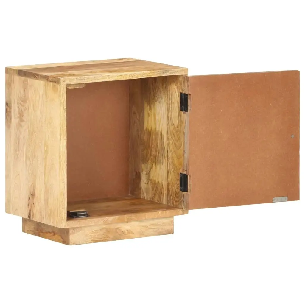 Bedside Cabinet 40x30x45 cm Solid Mango Wood 320468