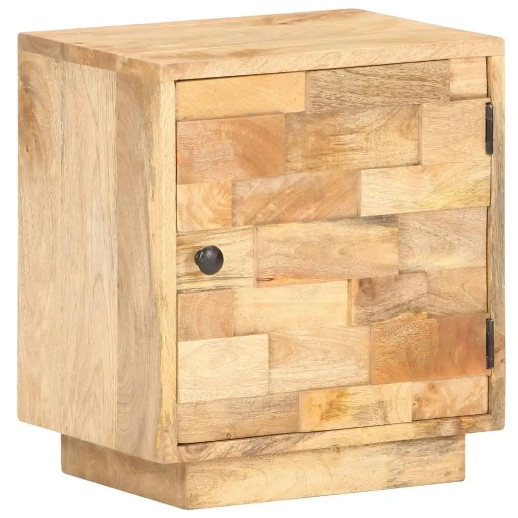 Bedside Cabinet 40x30x45 cm Solid Mango Wood 320468