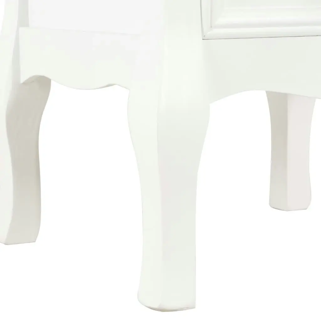 Bedside Cabinet 2 pcs White 35x30x49 cm MDF 280037